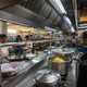 Inside the MonekyBox kitchen.